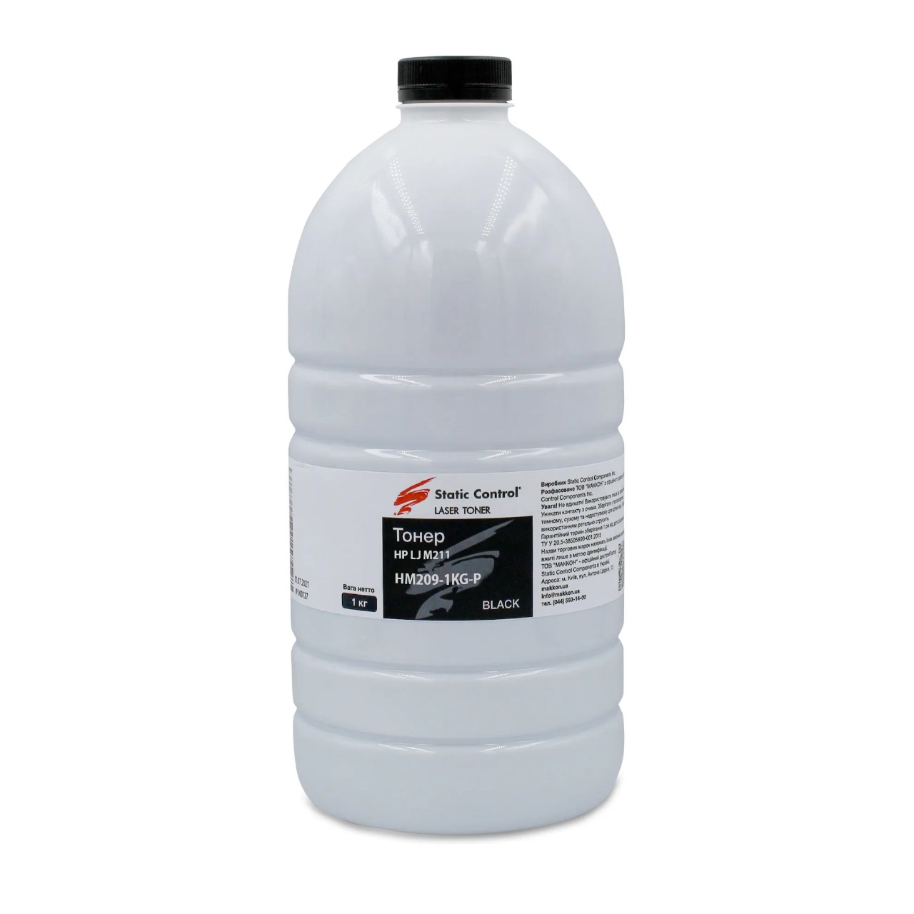 Тонер Static Control HP LJ M211 1кг (HM209-1KG-P)